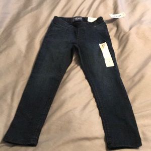 Never worn girls dark wash jeans